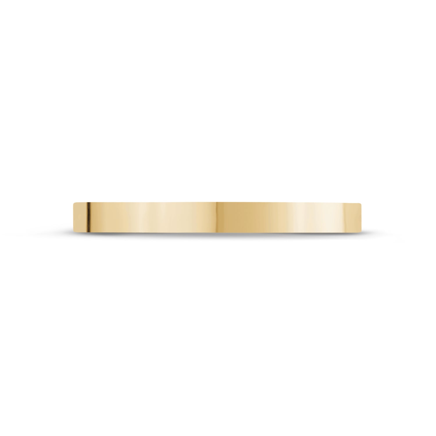 2mm Flat Wedding Band