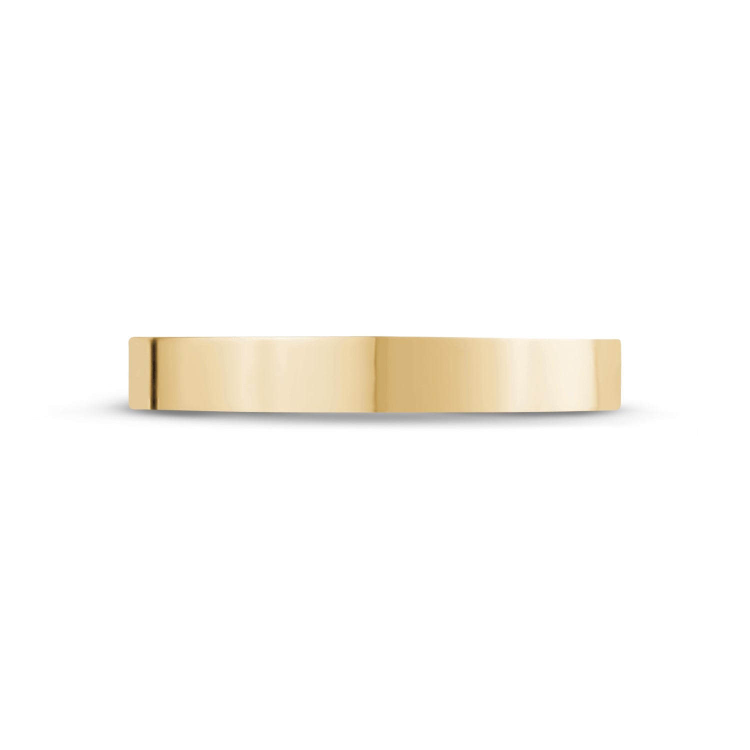 3mm Flat Wedding Band