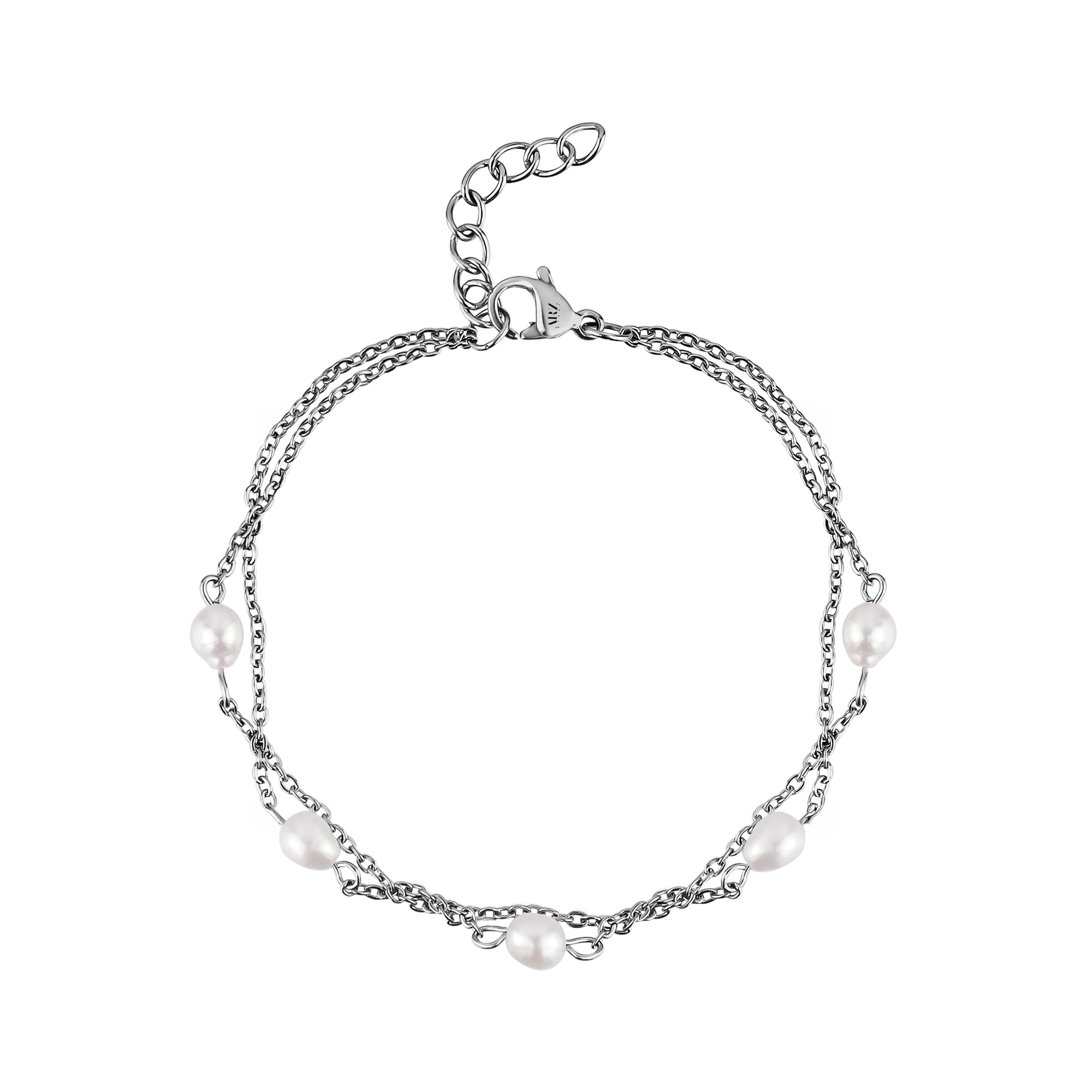 Freshwater Pearl Station Bracelet