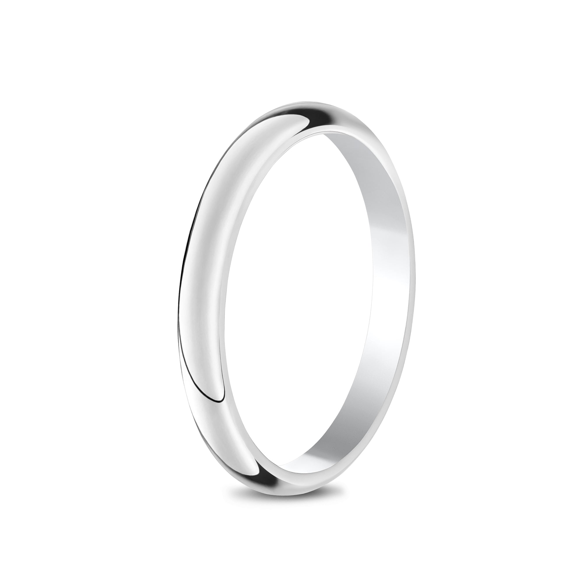 3mm Dome Wedding Band