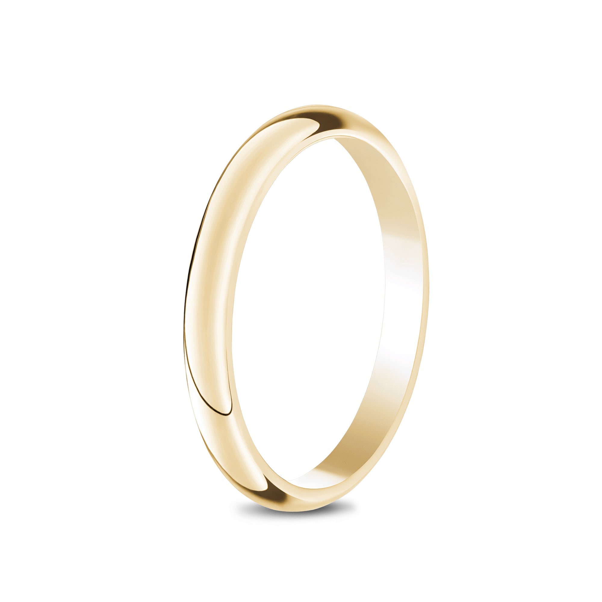 3mm Dome Wedding Band