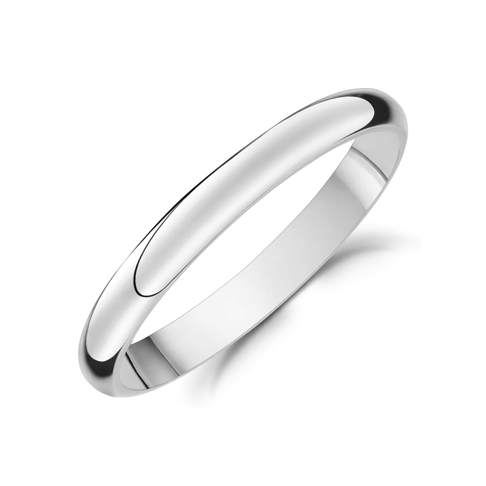3mm Dome Wedding Band