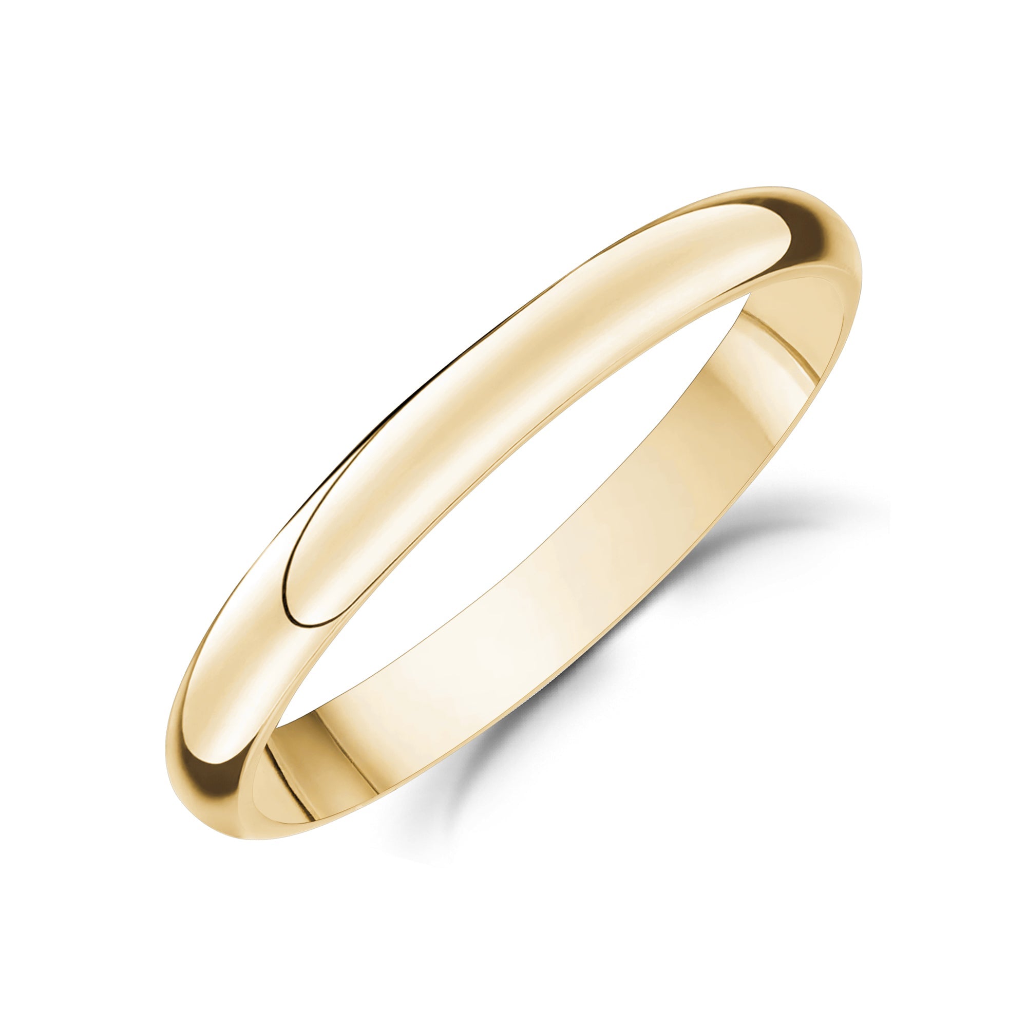 3mm Dome Wedding Band