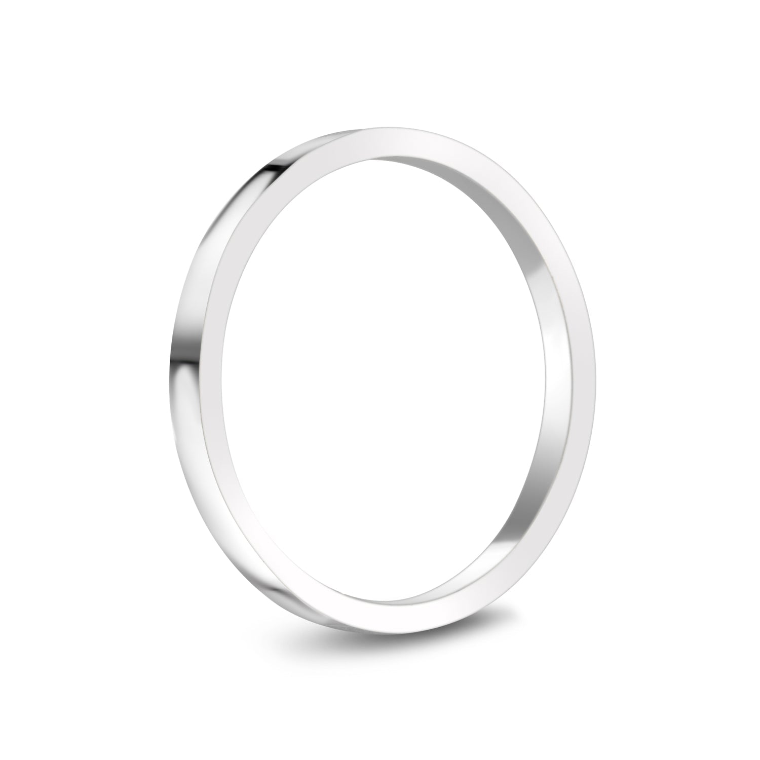 2mm Flat Wedding Band