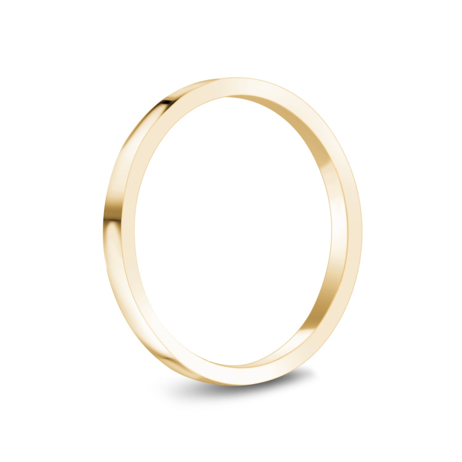 2mm Flat Wedding Band