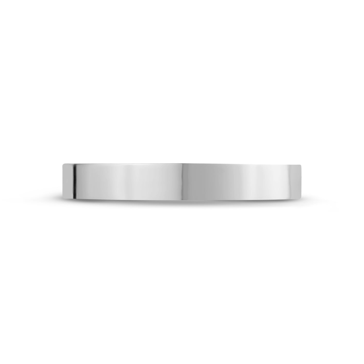 3mm Flat Wedding Band