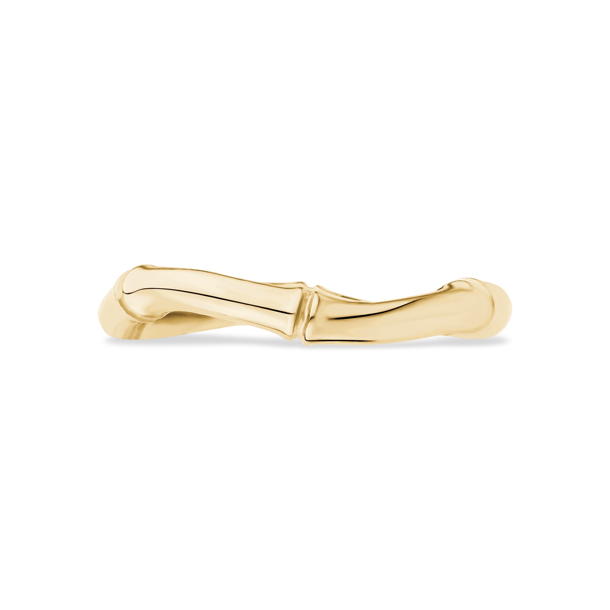 Minimal Curved Bamboo Band